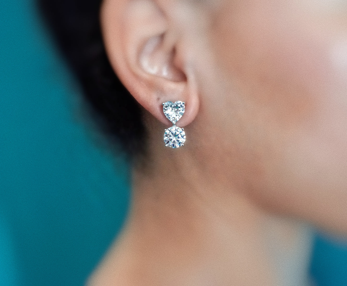 Classic Double Stud Earrings