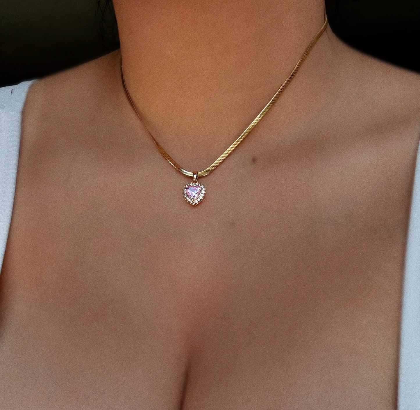 Pink Juliet Necklace