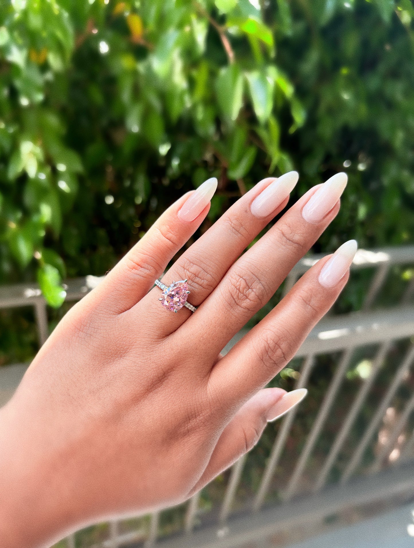 Pink Champagne Ring